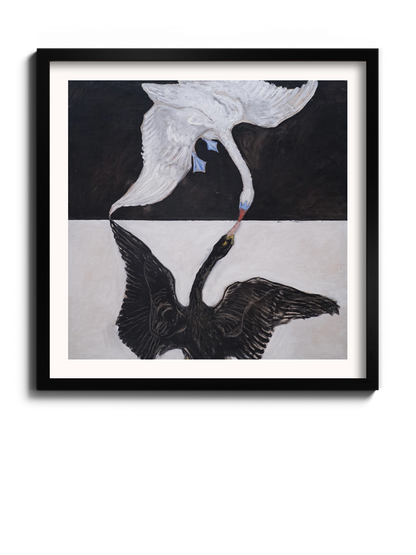 Картина "Лебідь, № 1"