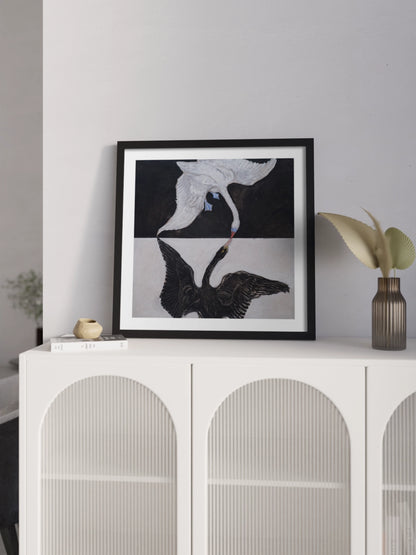 Картина "Лебідь, № 1"