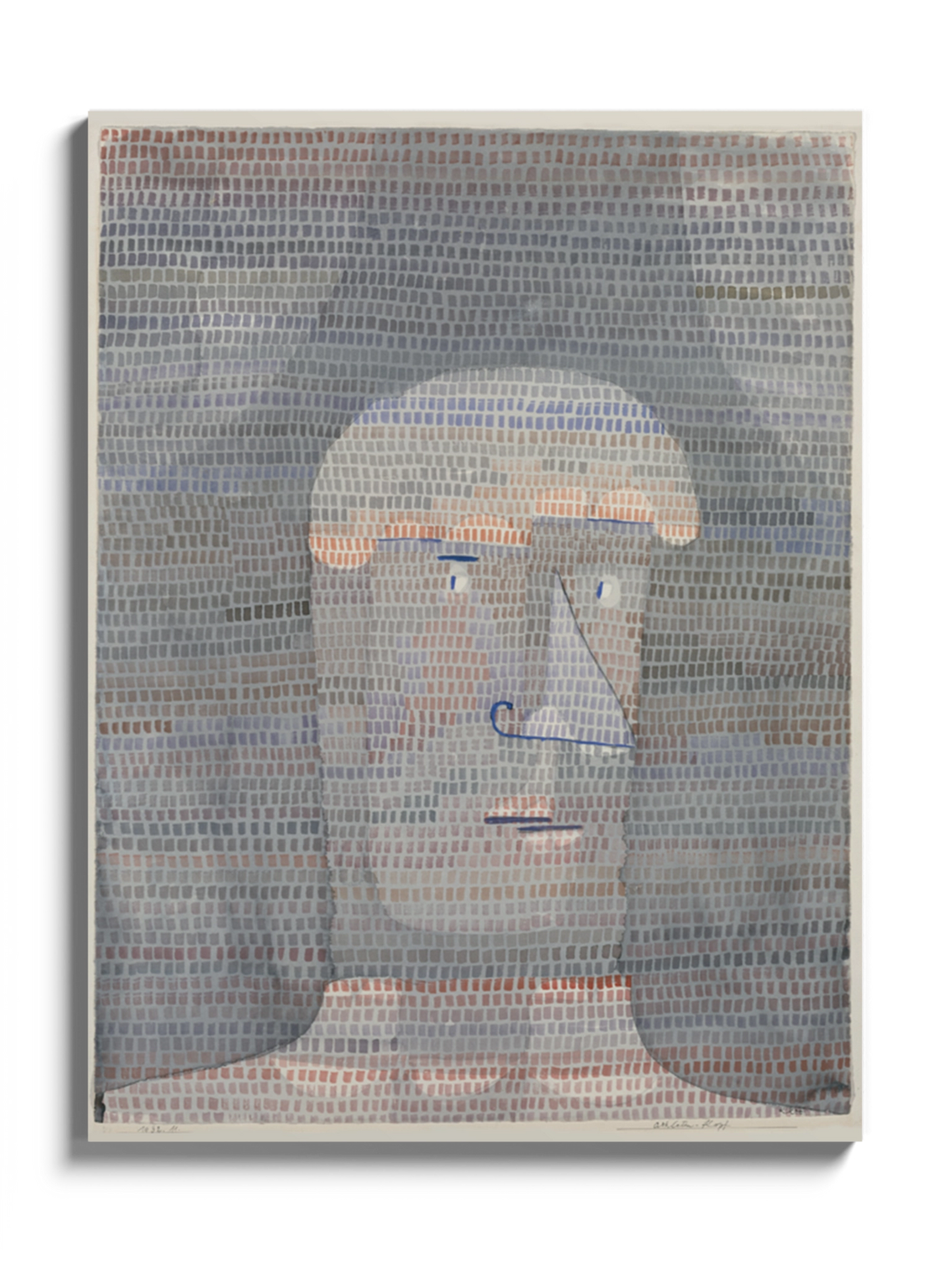 Друкована Картина "Голова атлета"