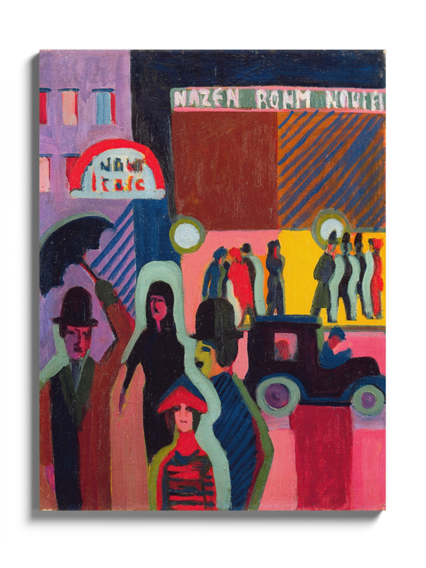 Друкована Картина "Покупки під дощем"