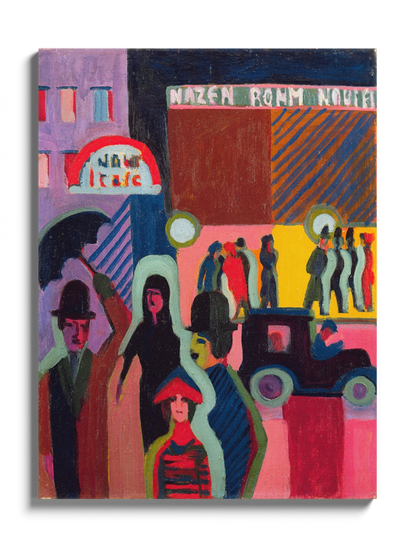 Друкована Картина "Покупки під дощем"