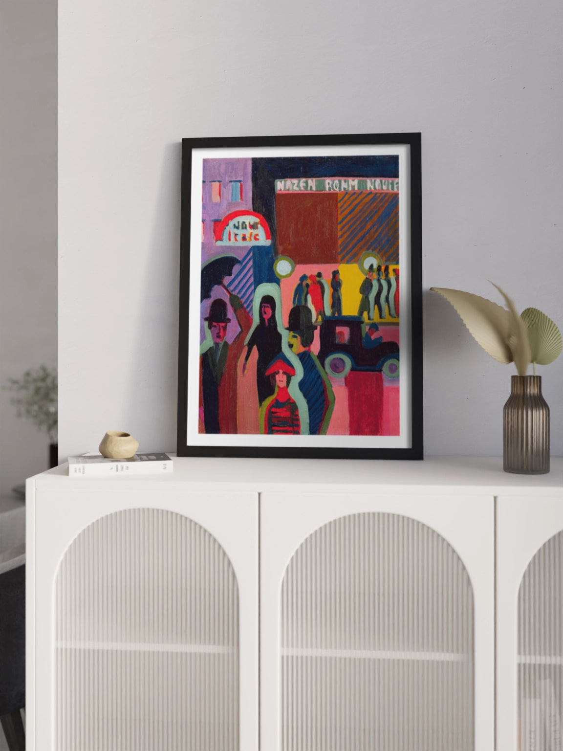 Друкована Картина "Покупки під дощем"