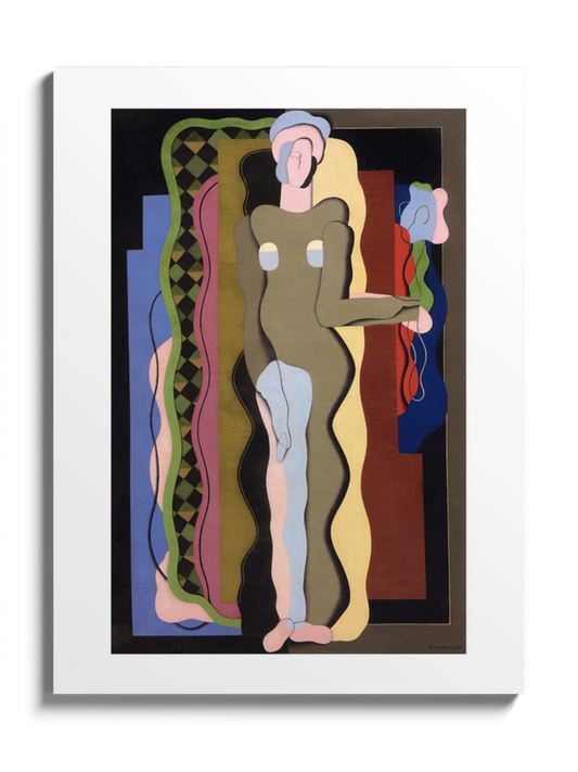 Картина "Nude with a flower"