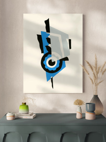 Друкована Картина абстракція "Квіти"