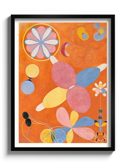 Друкована Картина абстракція "Десять найбільших, № 4, Юність"