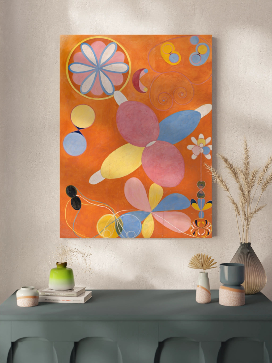 Друкована Картина абстракція "Десять найбільших, № 4, Юність"