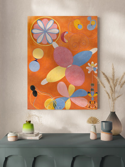 Друкована Картина абстракція "Десять найбільших, № 4, Юність"