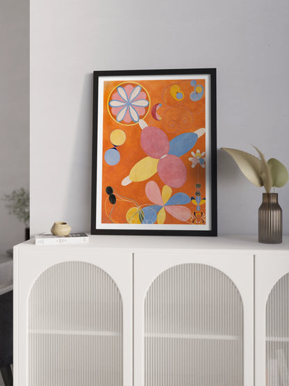 Друкована Картина абстракція "Десять найбільших, № 4, Юність"