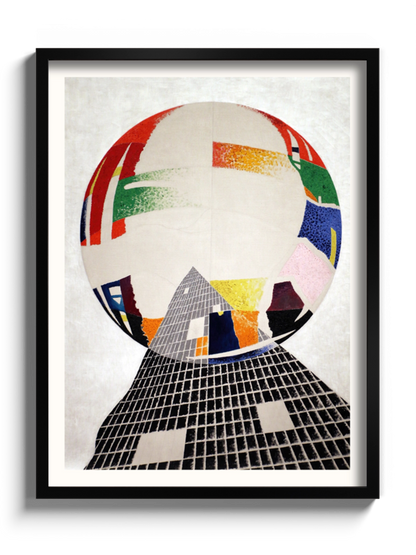 Друкована Картина арт "Nuclear I, CH"