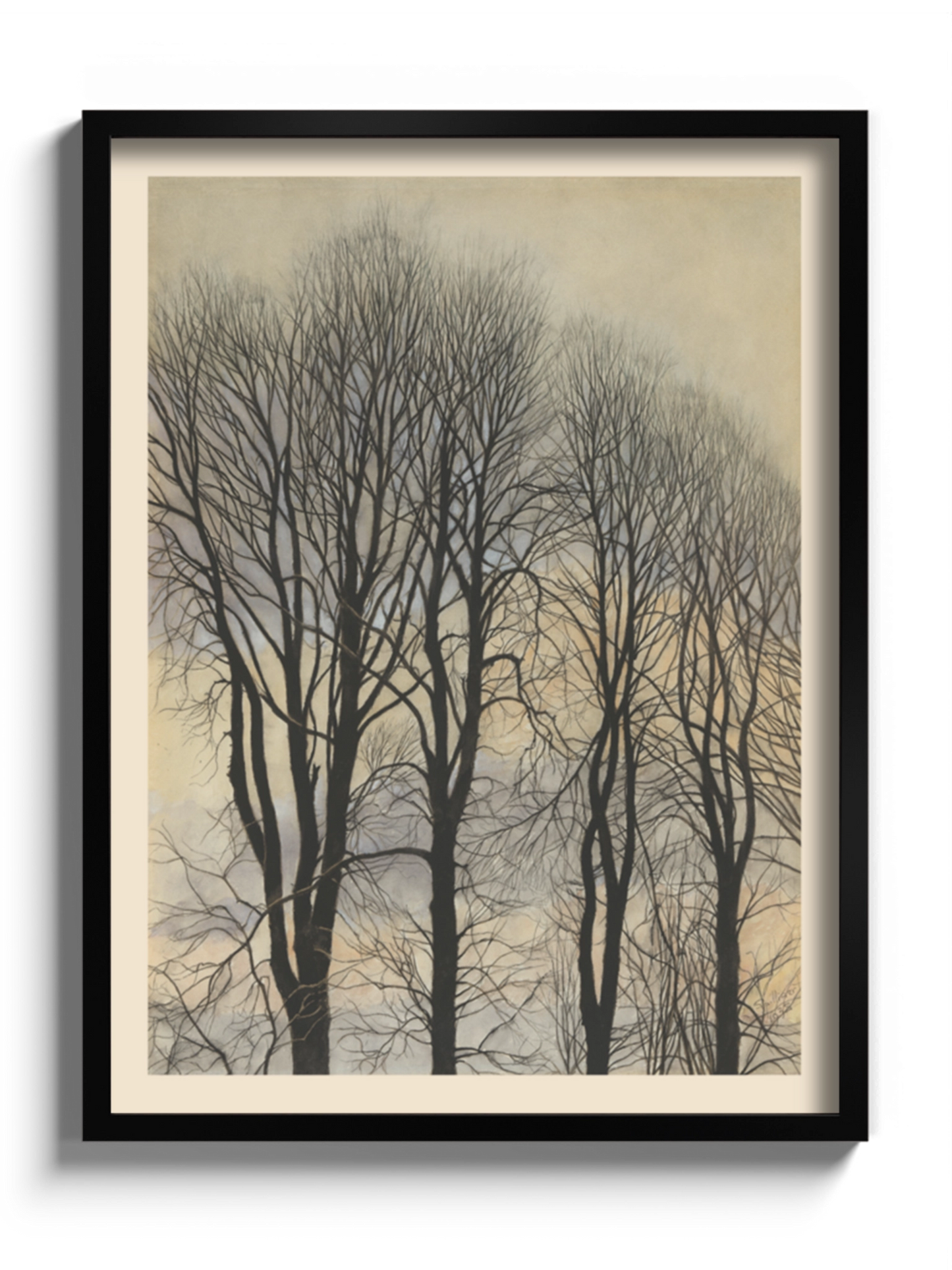 Друкована Картина "Дерево та небо"