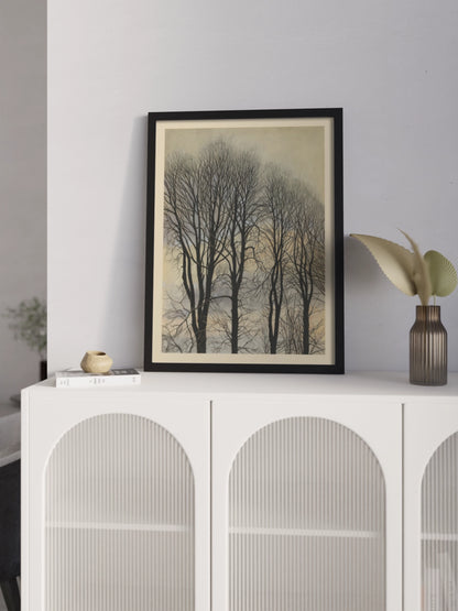 Друкована Картина "Дерево та небо"