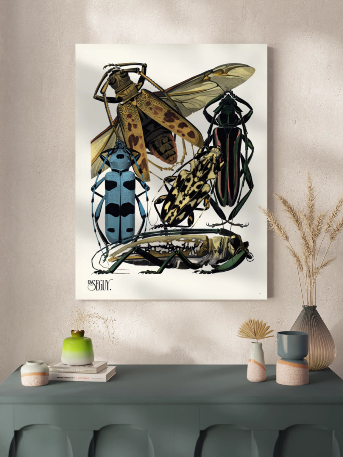 Друкована Картина "Комахи 5"