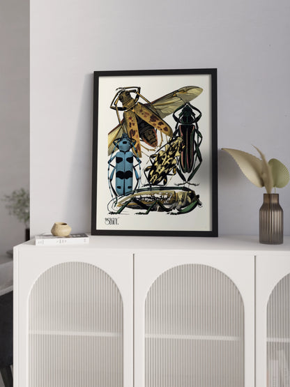Друкована Картина "Комахи 5"