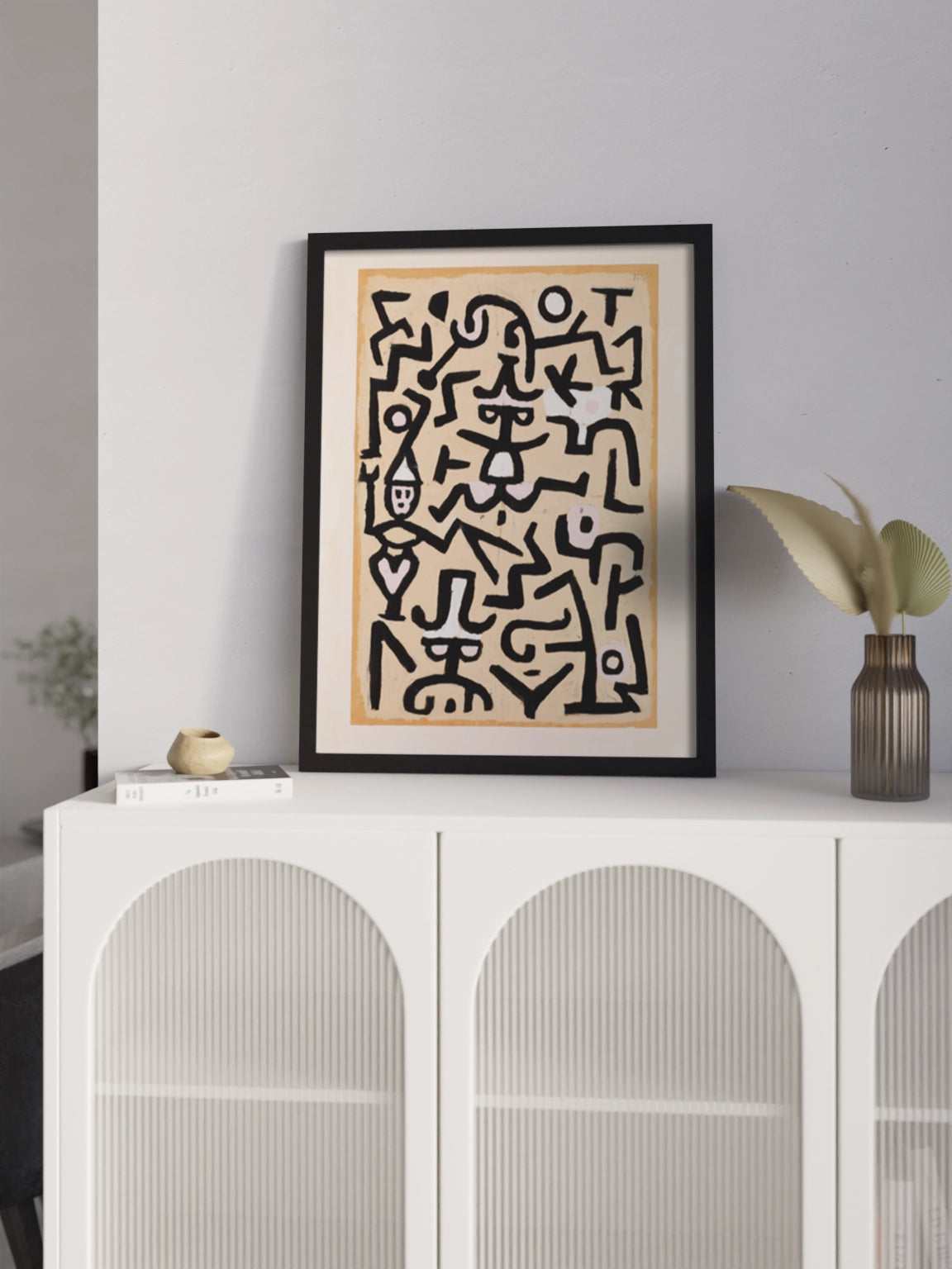 Картина"Comedians' Handbill" абстракція