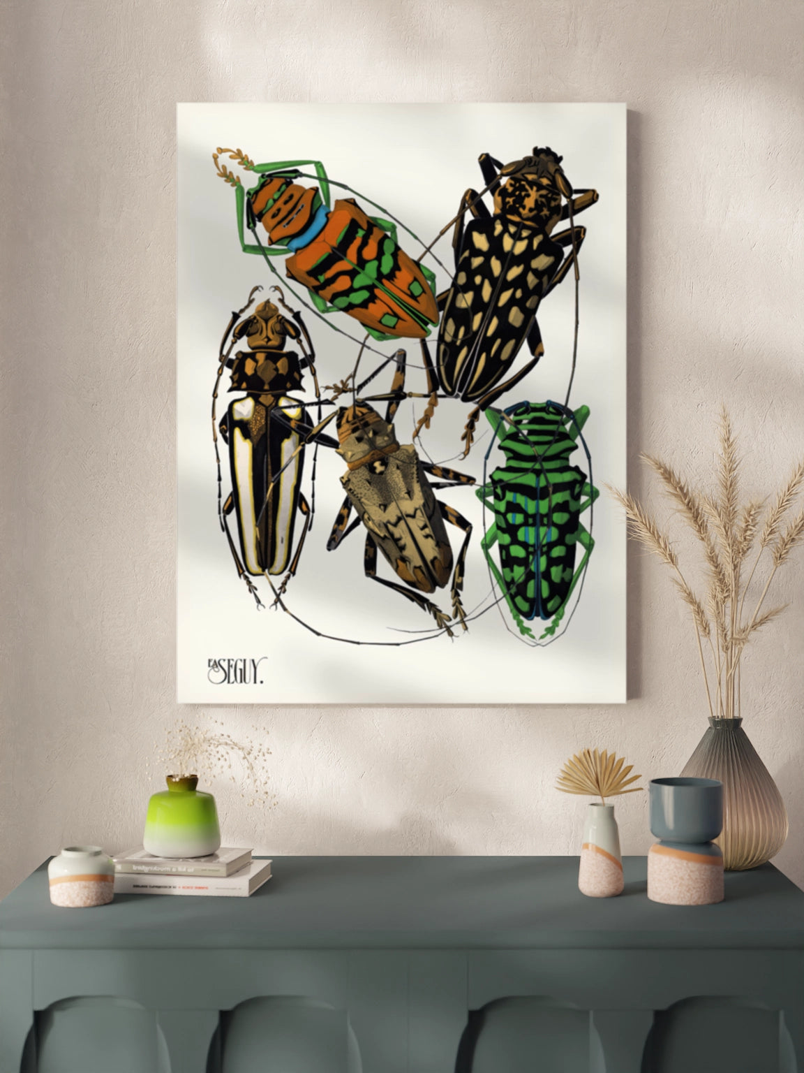 Друкована Картина "Комахи 6"