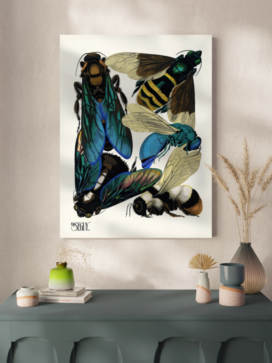 Друкована Картина "Комахи 7"