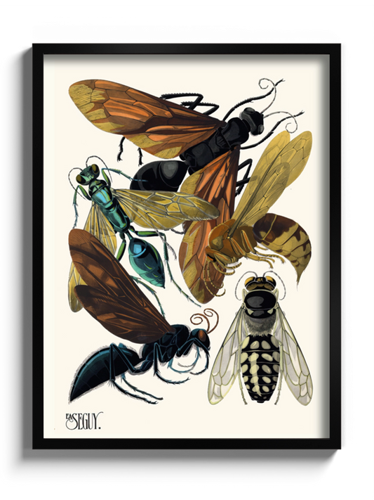 Друкована Картина "Комахи 8"