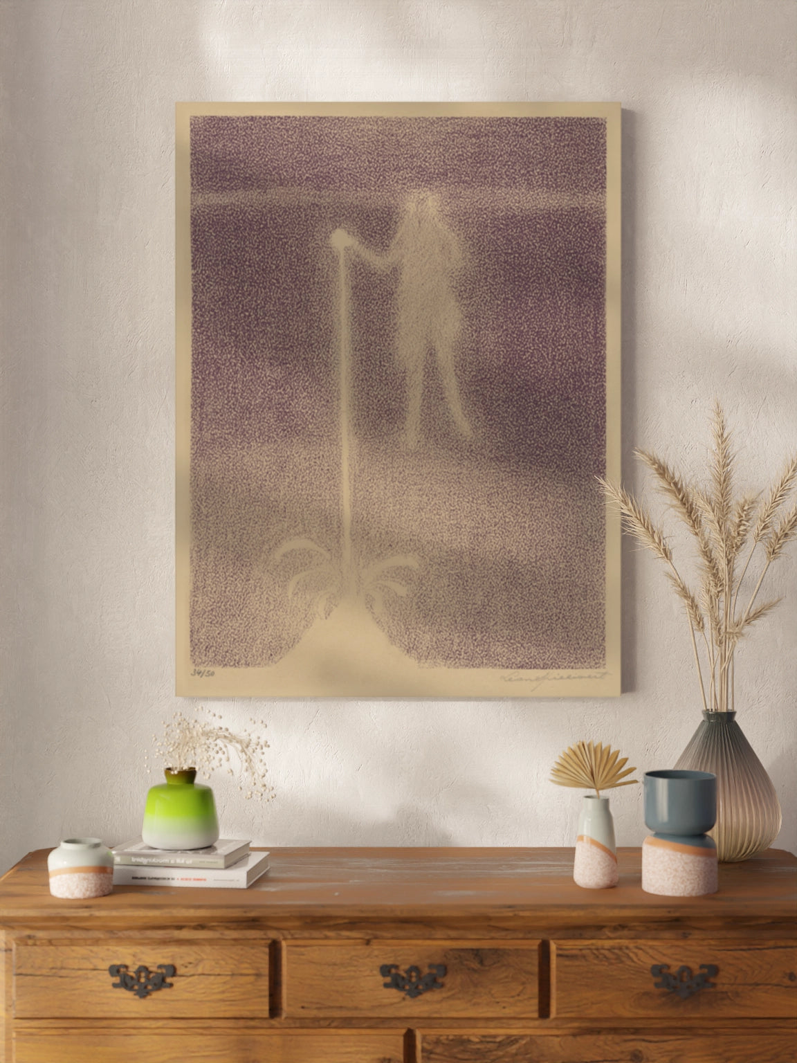 Друкована Картина абстракція "Поява"