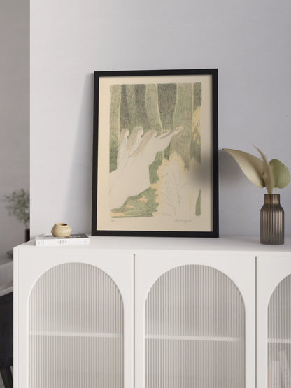 Друкована Картина з людьми "Гарячі теплиці, дошка 10"