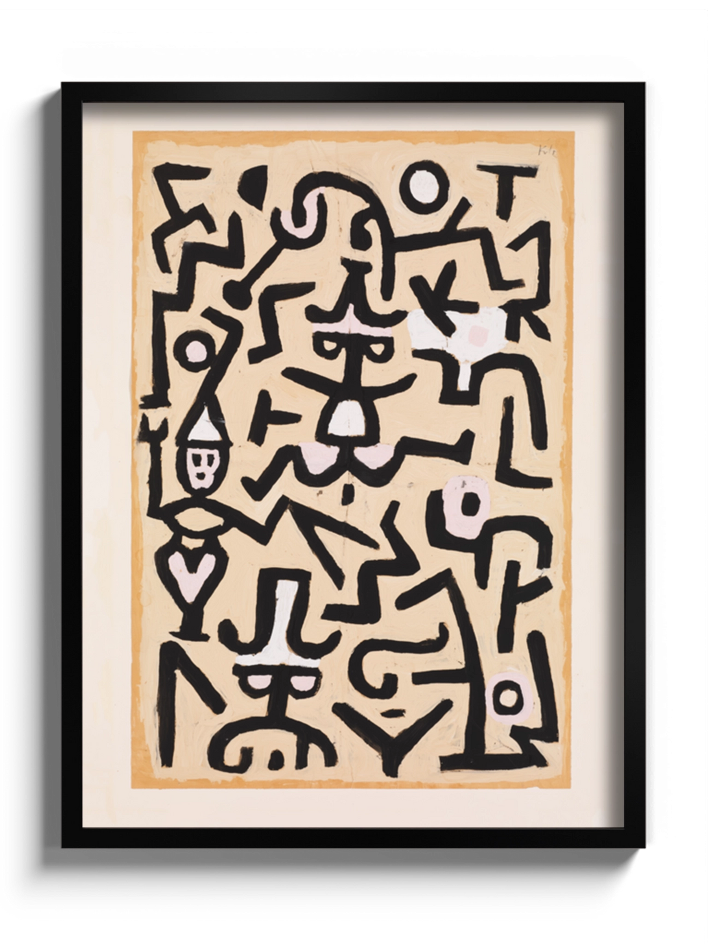 Картина"Comedians' Handbill" абстракція