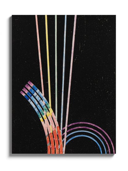 Друкована Картина абстракція "Музика схожа на живопис"