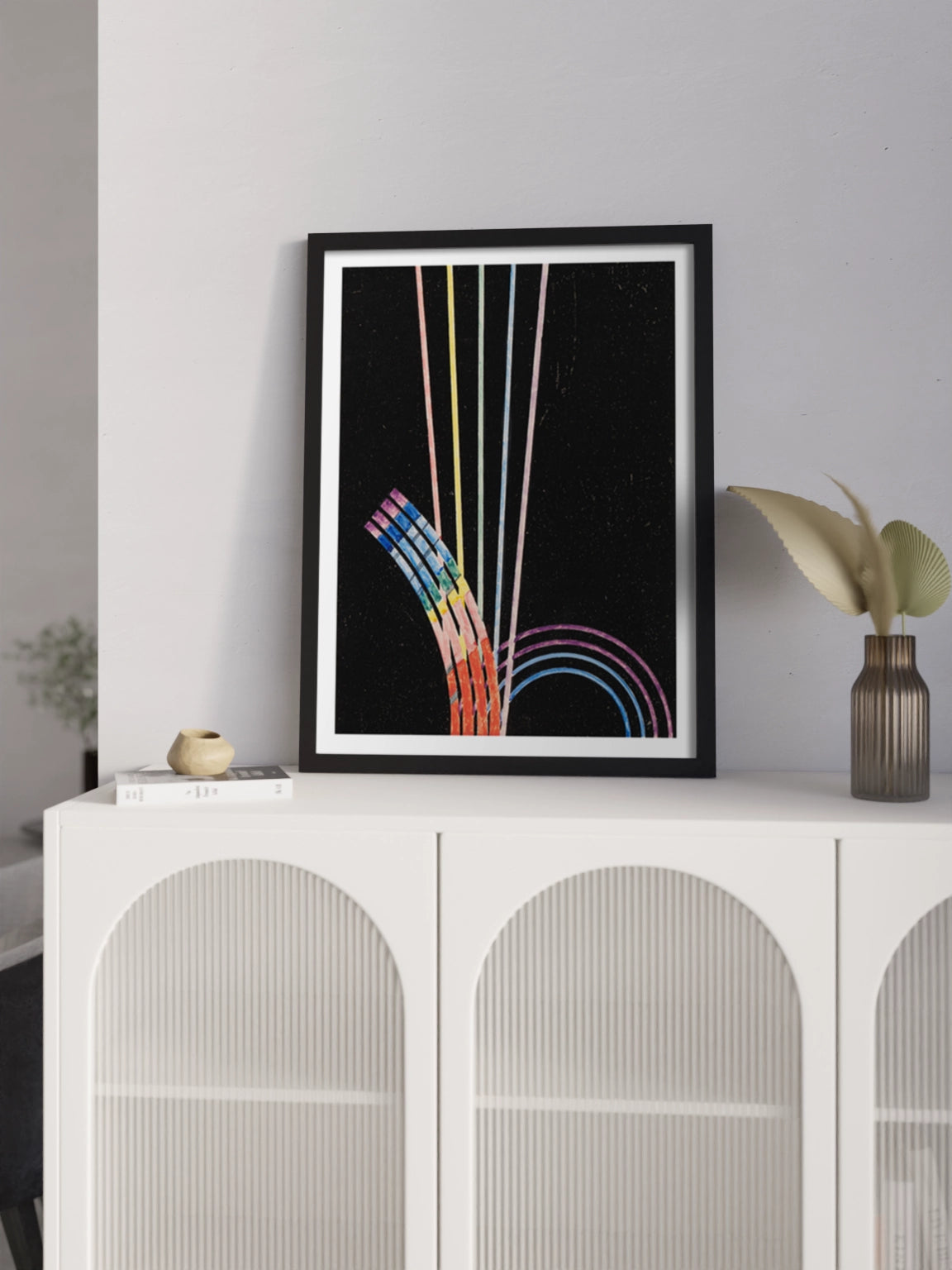 Друкована Картина абстракція "Музика схожа на живопис"