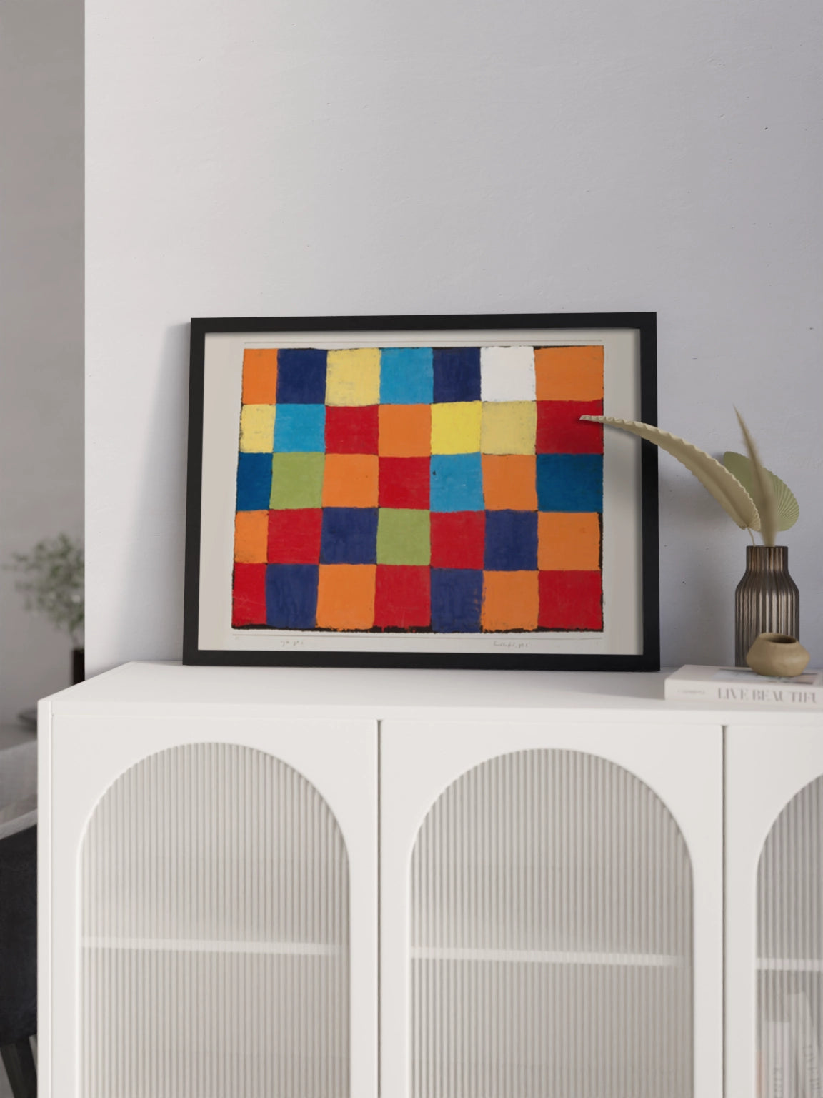 Друкована Картина абстракція "Колірна діаграма Qu 1"