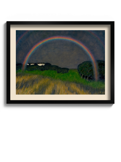 Друкована Картина "Пейзаж з веселкою"
