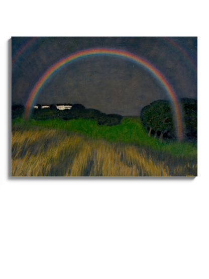 Друкована Картина "Пейзаж з веселкою"