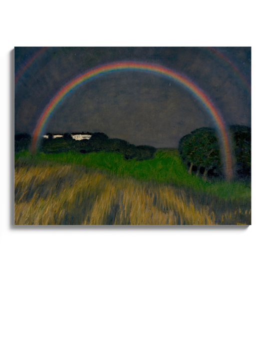 Друкована Картина "Пейзаж з веселкою"