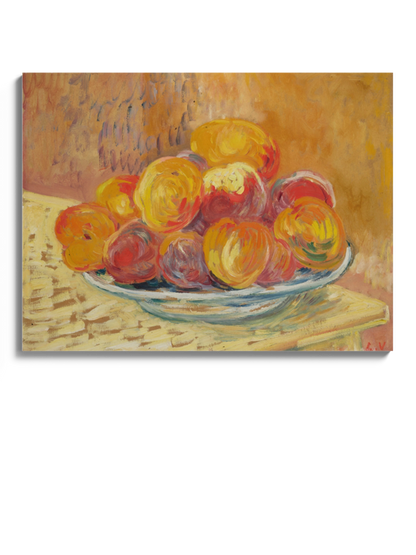 Друкована Картина "Натюрморт з персиками"