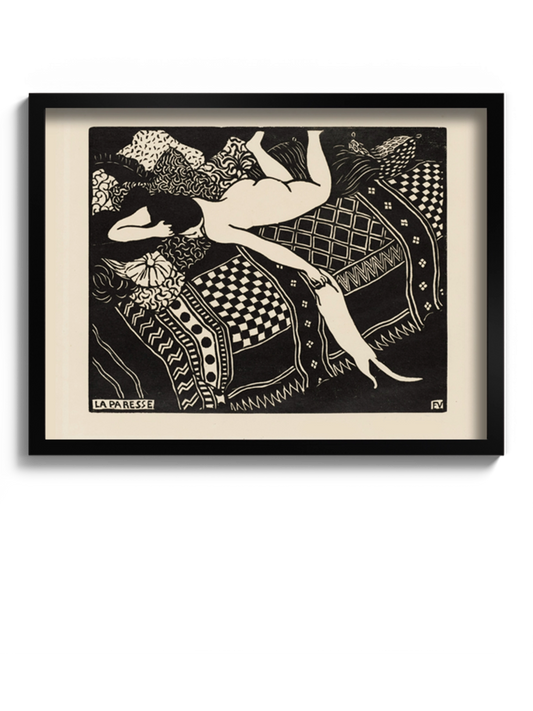 Друкована Картина "Лінь"