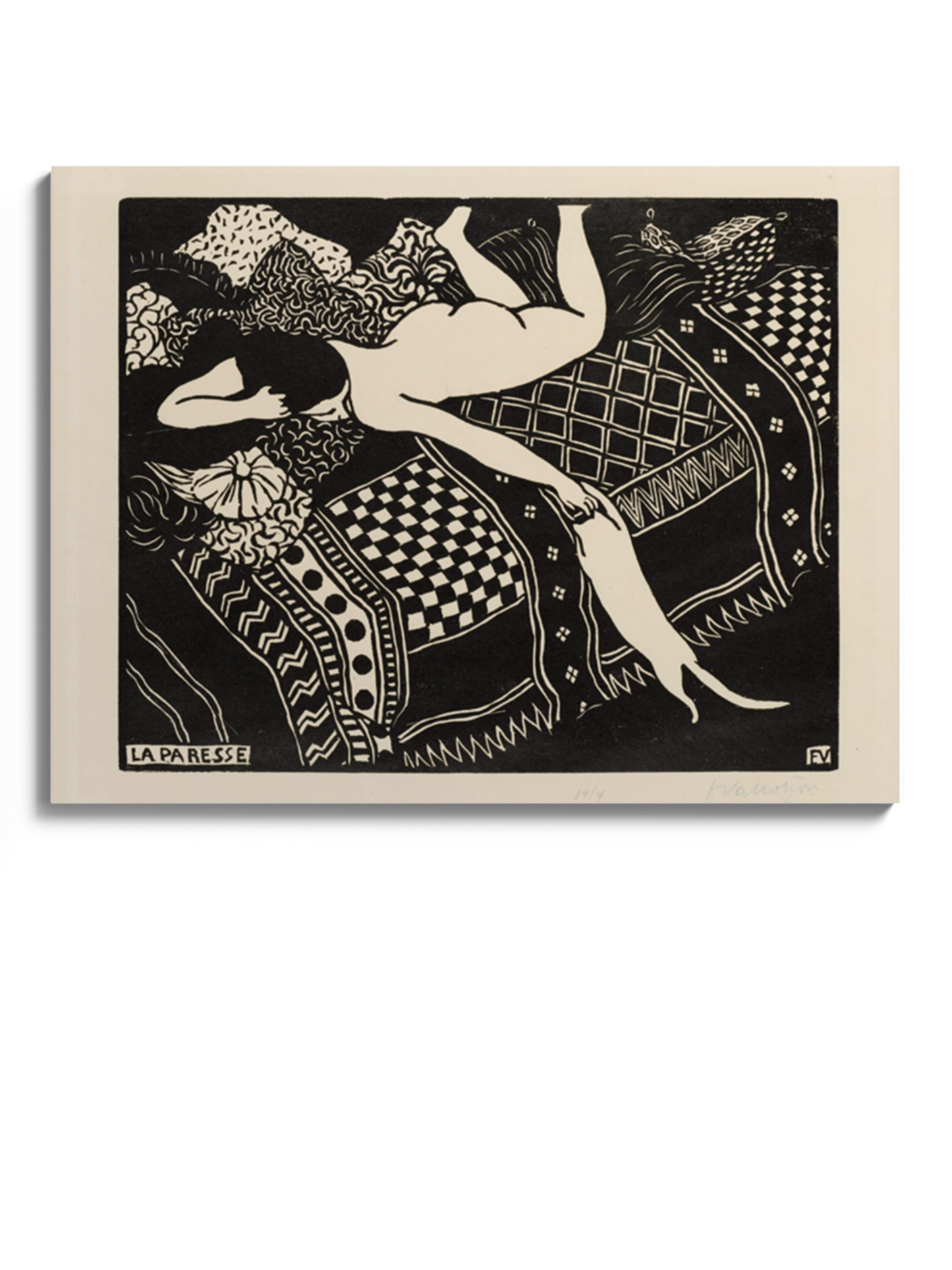 Друкована Картина "Лінь"