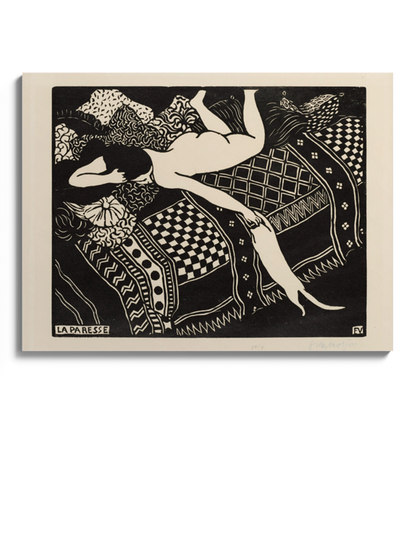 Друкована Картина "Лінь"