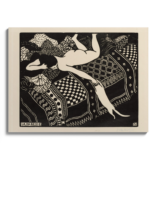 Друкована Картина "Лінь"