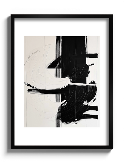 Чорно-біла абстракція