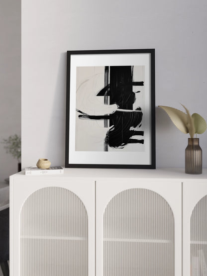 Чорно-біла абстракція