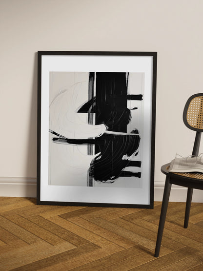 Чорно-біла абстракція