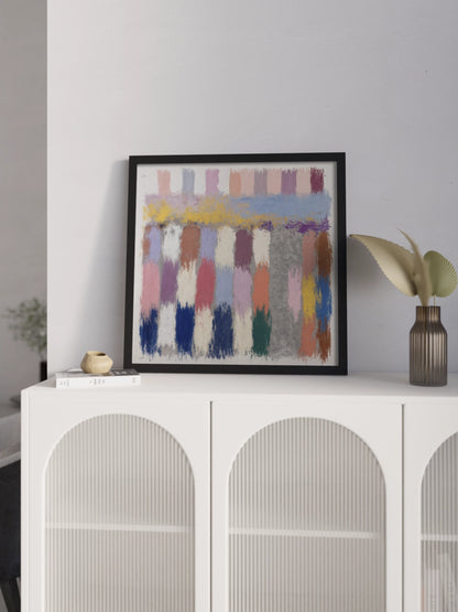 Картина кольорова абстракція