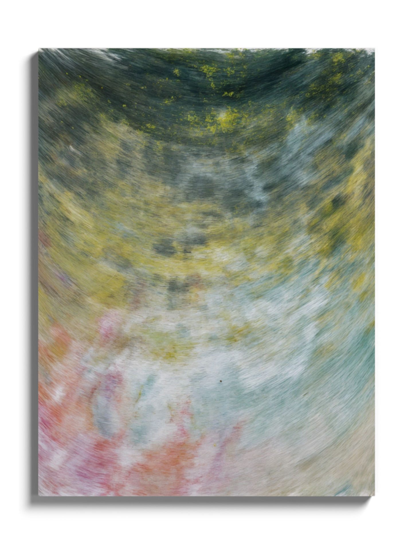 Абстрактна картина в зеленому кольорі сучасне мистецтво