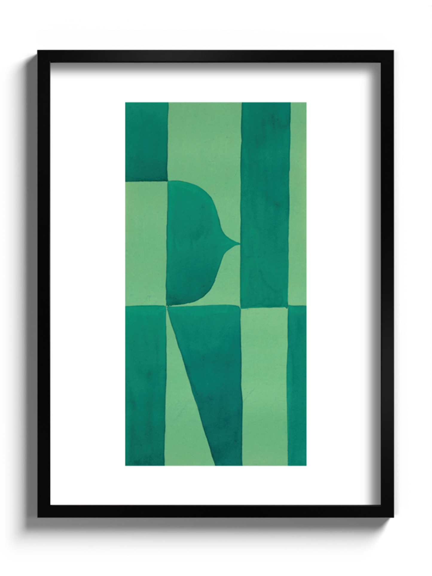 Картина Абстракція в зелених кольорах