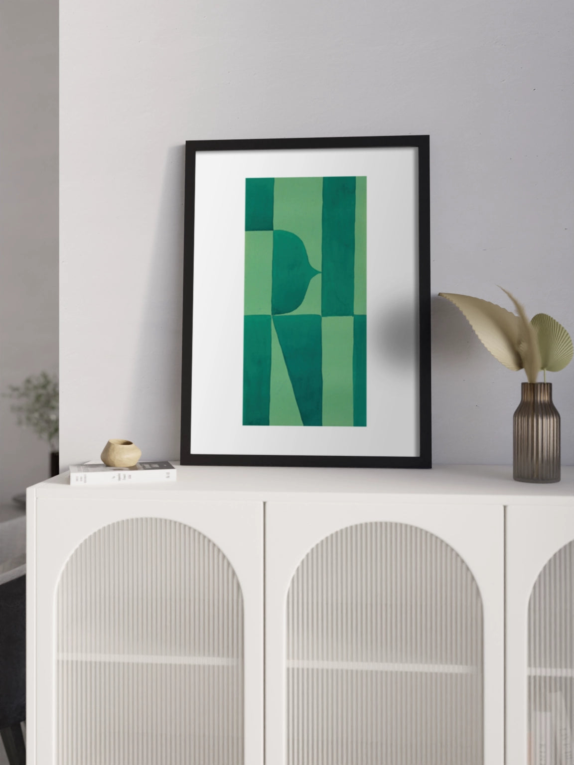 Картина Абстракція в зелених кольорах