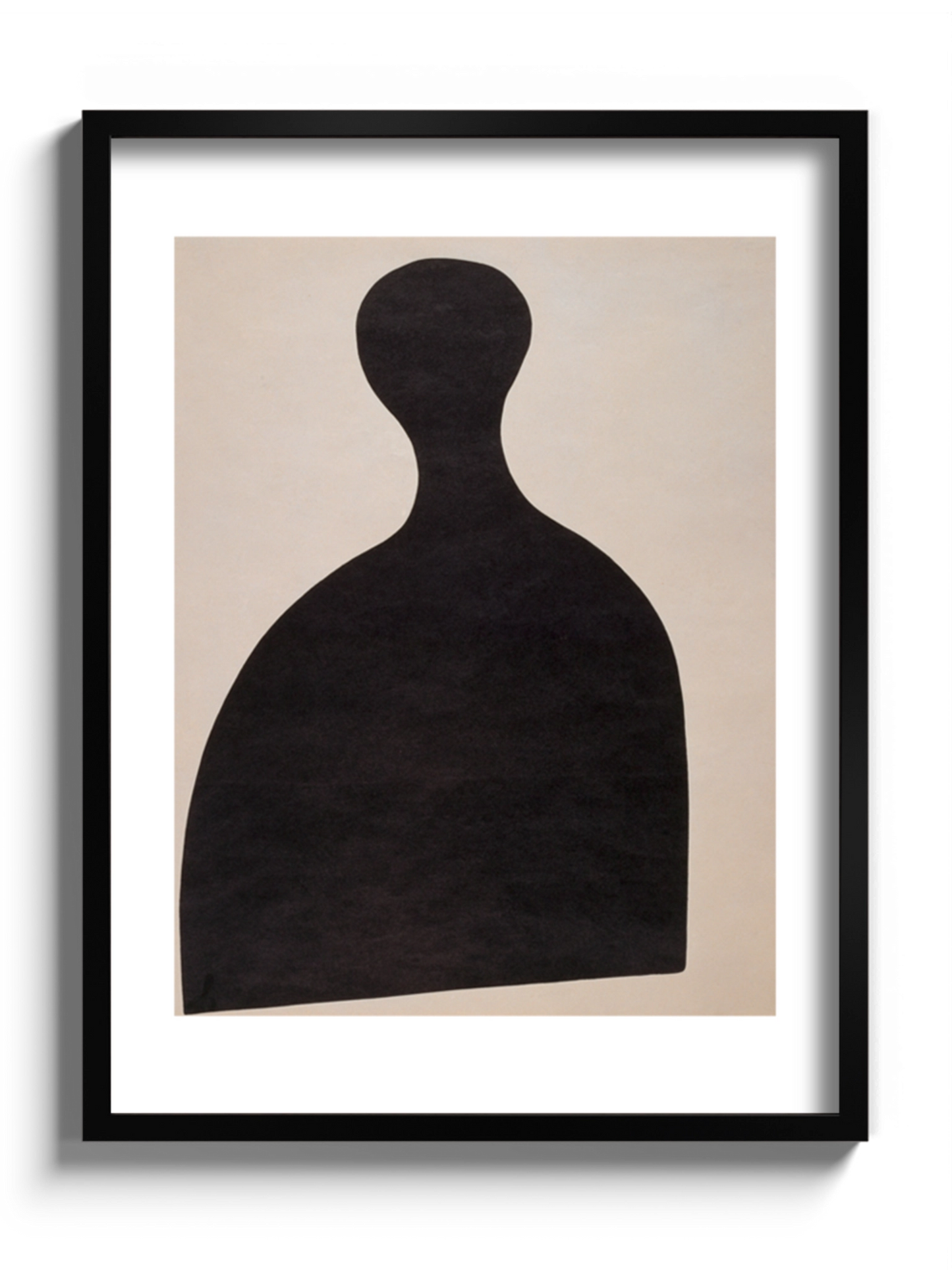 Картина "Eierschläger" бежевий та чорний