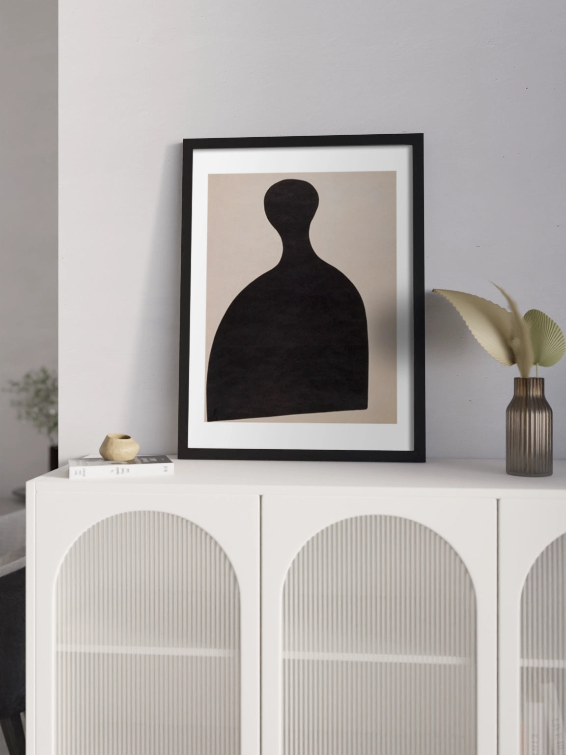 Картина "Eierschläger" бежевий та чорний