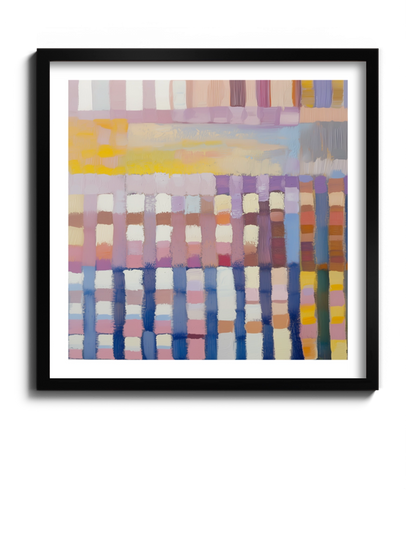 Абстракція Сітка Геометрія в рожевому кольорі