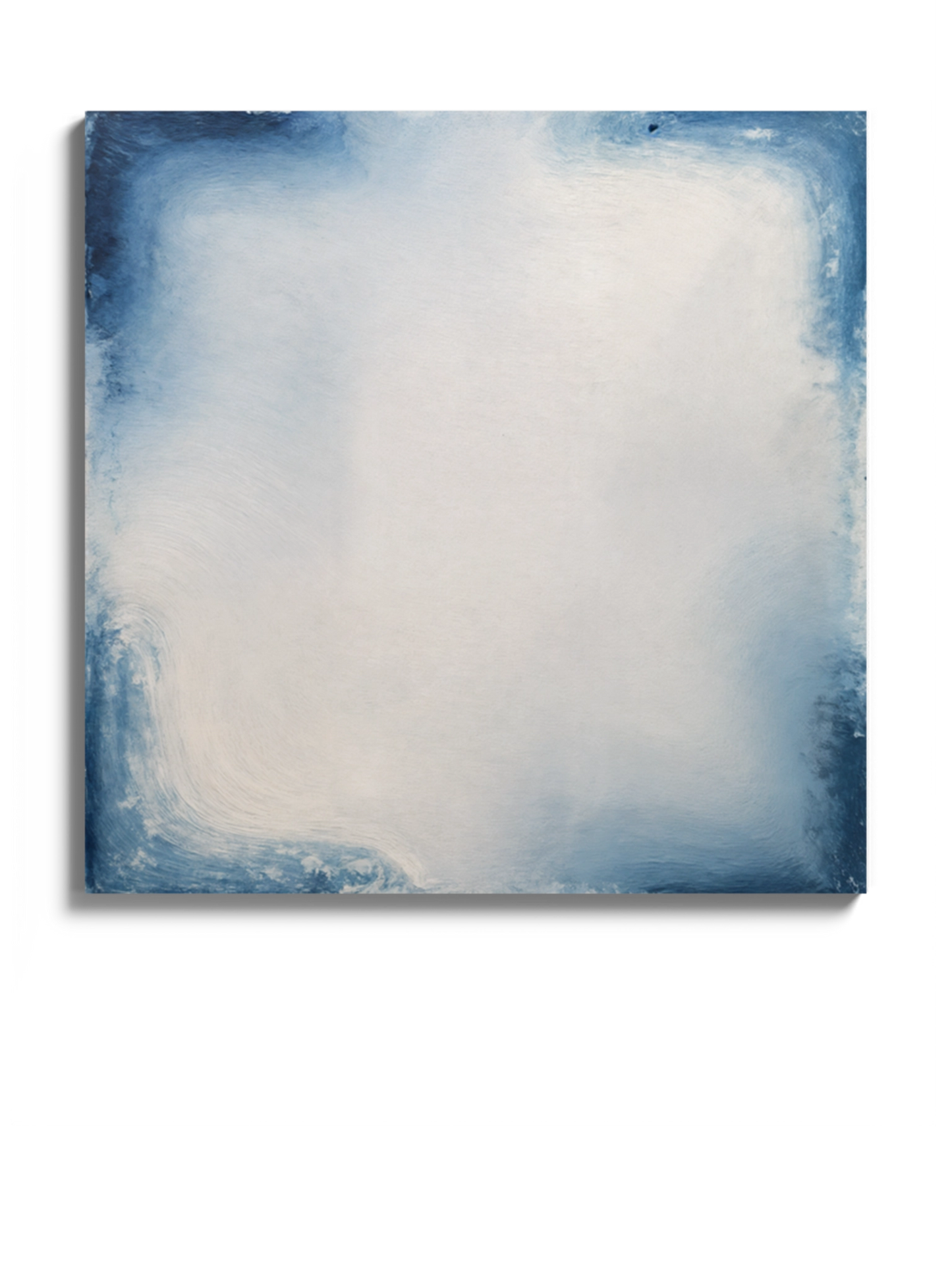 Картина Блакитний Градієнт Абстракція Мінімалізм