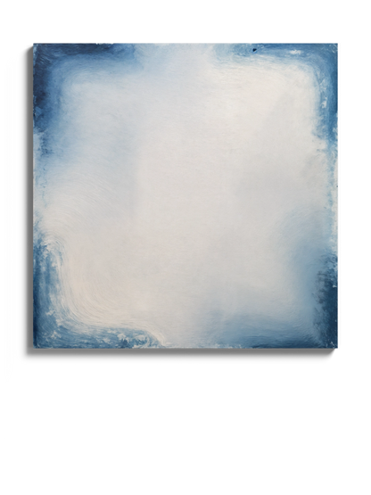 Картина Блакитний Градієнт Абстракція Мінімалізм