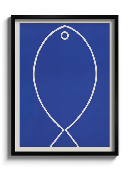 Картина Синя Рибка