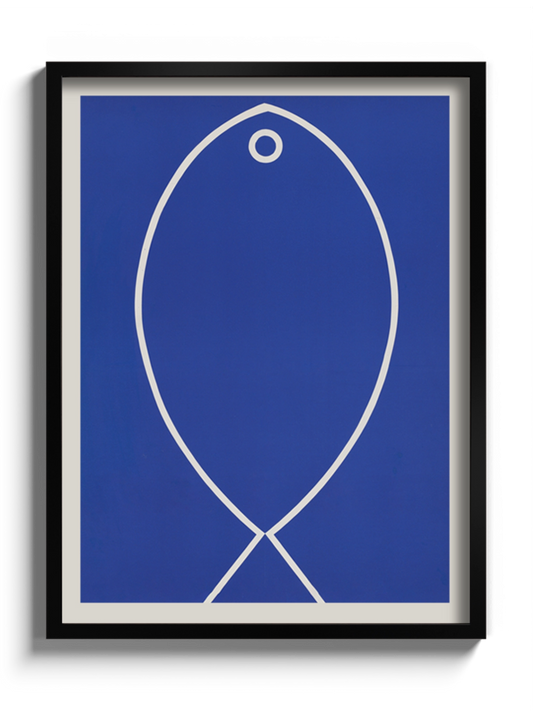 Картина Синя Рибка