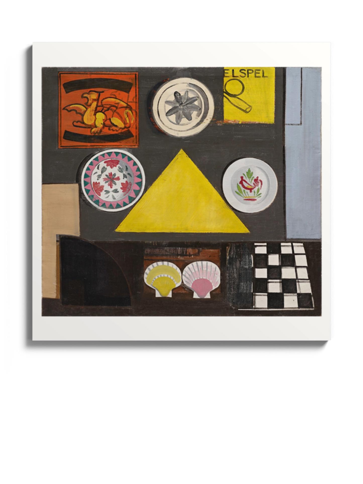 Картина "Природа смерті грифона" Jean Brusselmans